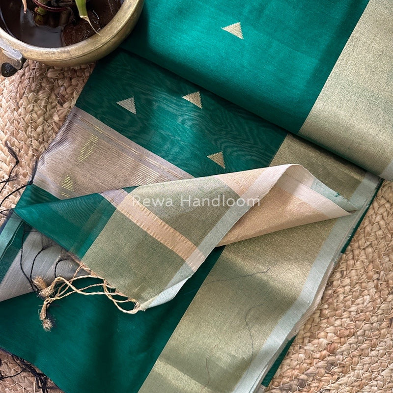 Zari Butti Maheshwari Saree