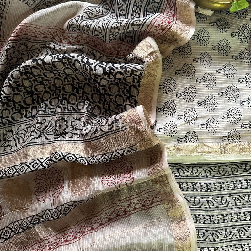 Maheshwari Bagh Print Suit