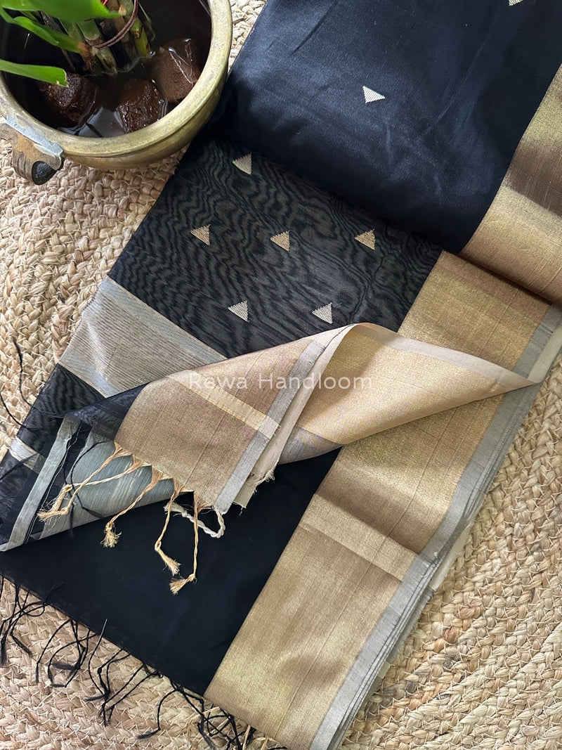  Zari Butti Maheshwari Saree
