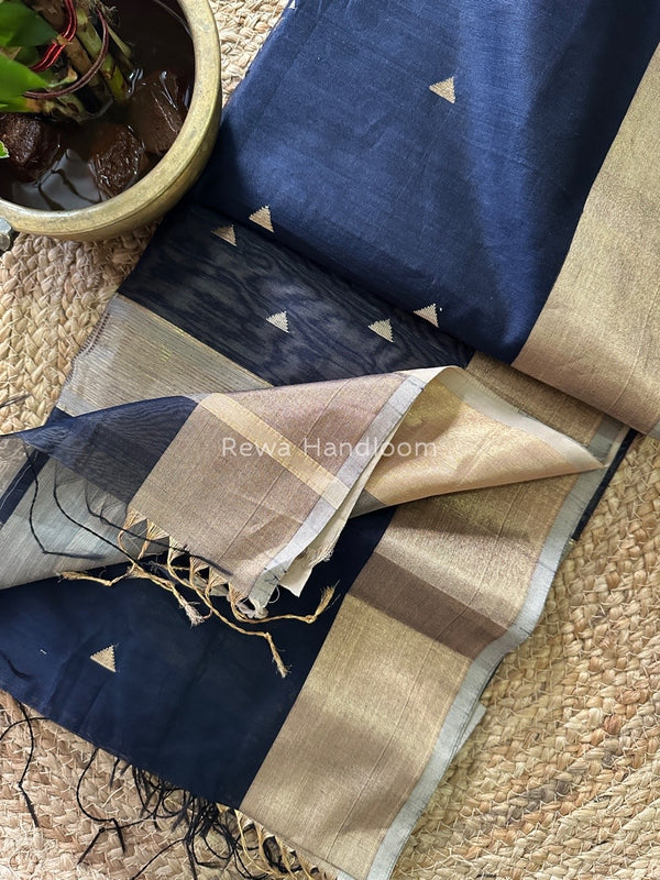  Zari Butti Maheshwari Saree