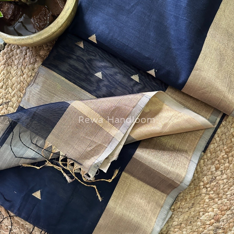  Zari Butti Maheshwari Saree