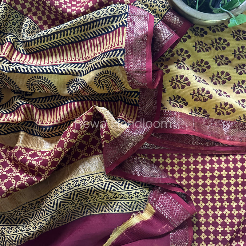 Maheshwari Bagh Print Suit