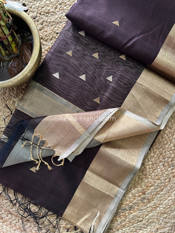  Zari Butti Maheshwari Saree