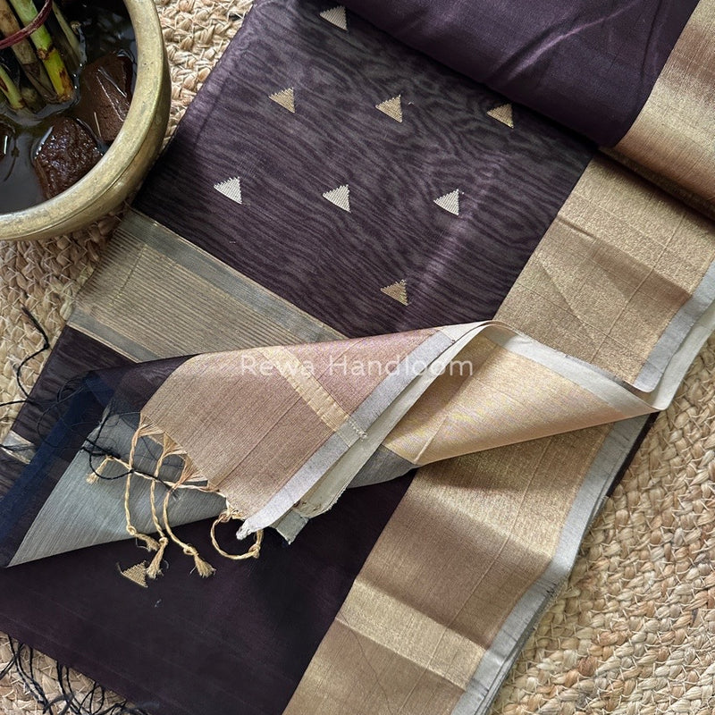  Zari Butti Maheshwari Saree