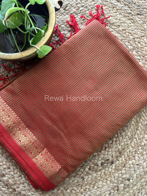 Maheshwari Garbha Reshami Silk Saree