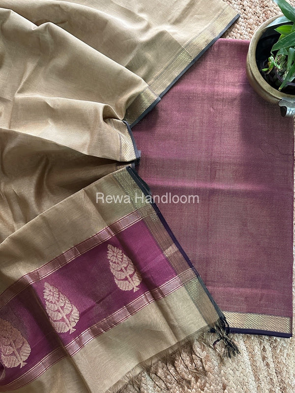 Maheshwari Tissue Butta Dress Material
