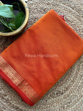 Maheshwari Garbha Reshami Silk Saree