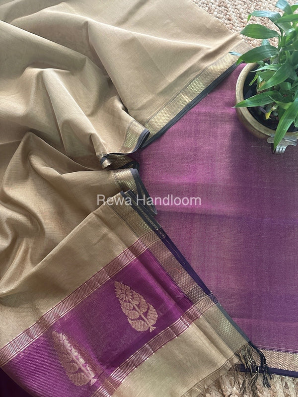 Maheshwari Tissue Butta Dress Material