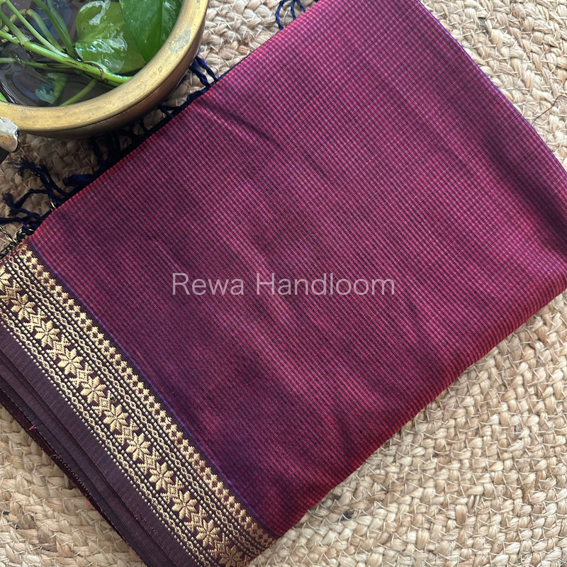 Maheshwari Garbha Reshami Silk Saree