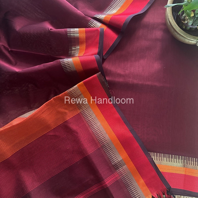 Maheshwari Multicolour Dress Material