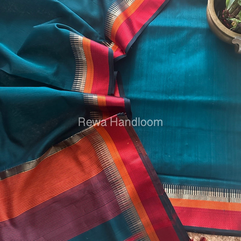 Maheshwari Multicolour Dress Material
