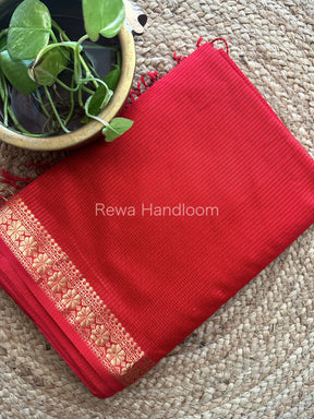 Maheshwari Garbha Reshami Silk Saree