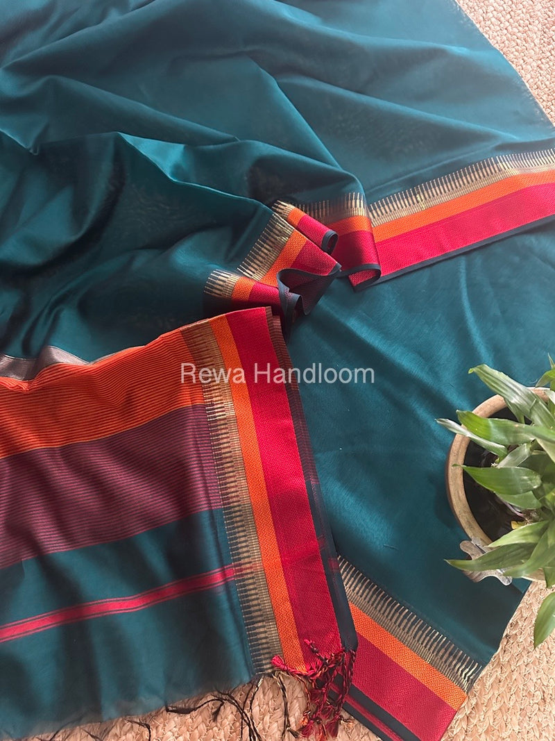 Maheshwari Multicolour Dress Material