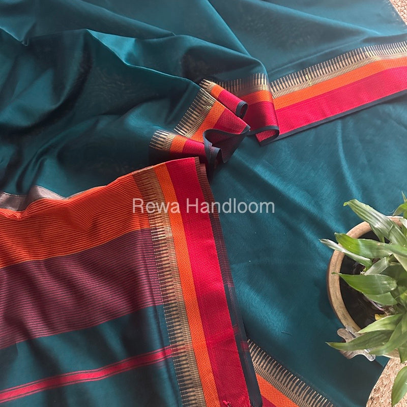 Maheshwari Multicolour Dress Material