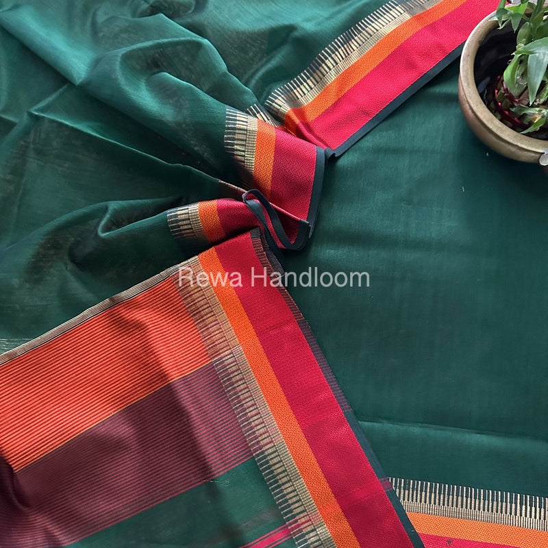 Maheshwari Multicolour Dress Material