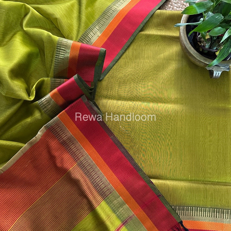 Maheshwari Multicolour Dress Material