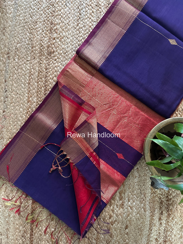 Maheshwari Shaded Butti Saree