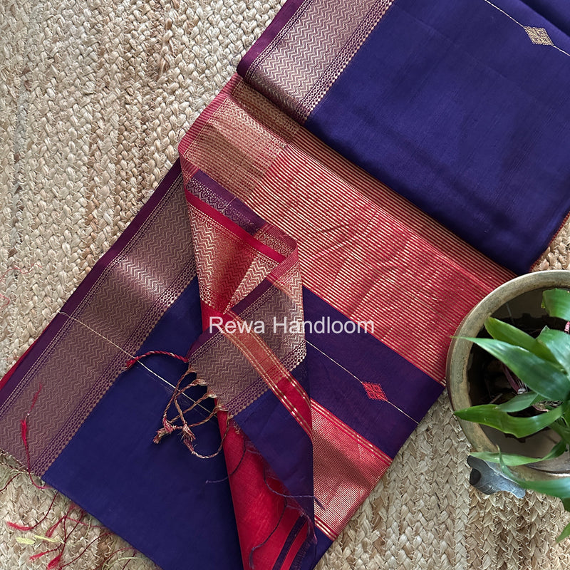 Maheshwari Shaded Butti Saree