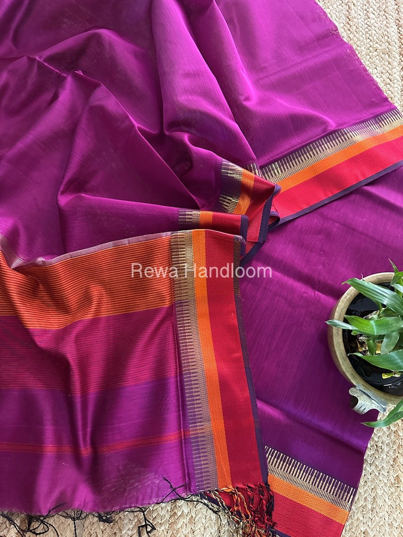 Maheshwari Multicolour Dress Material