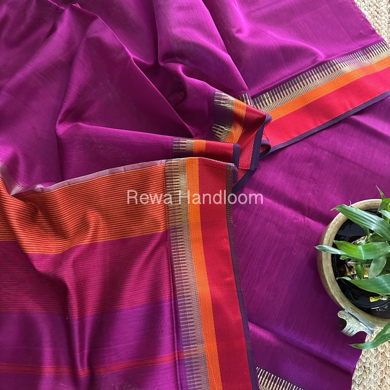 Maheshwari Multicolour Dress Material
