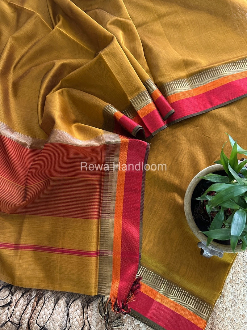 Maheshwari Multicolour Dress Material