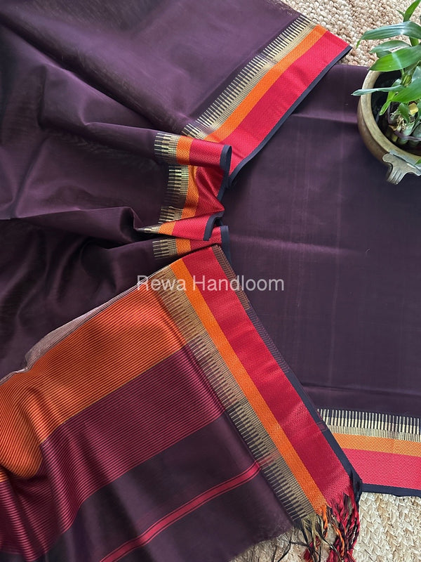 Maheshwari Multicolour Dress Material