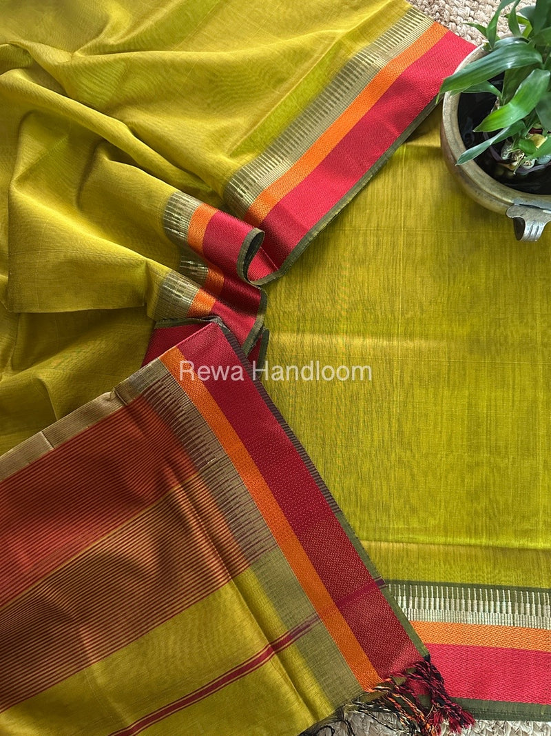 Maheshwari  Multicolour Dress Material