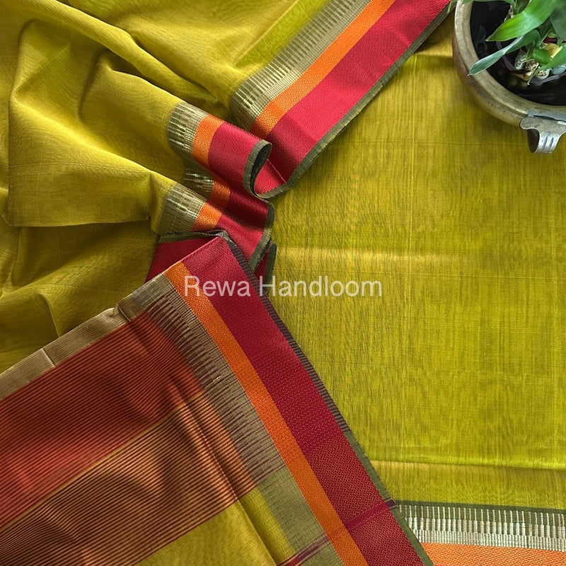 Maheshwari  Multicolour Dress Material