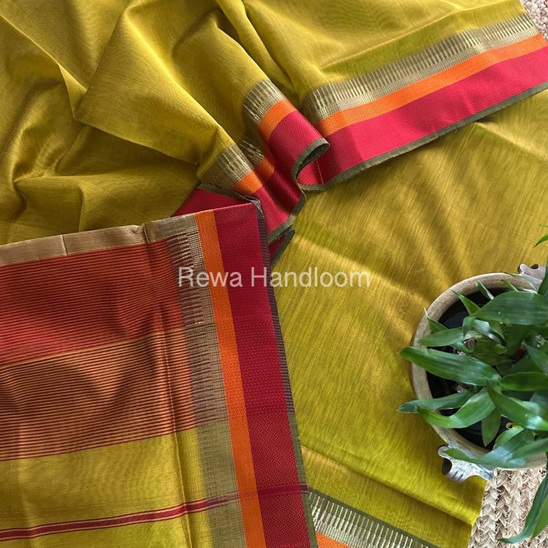 Maheshwari Multicolour Dress Material
