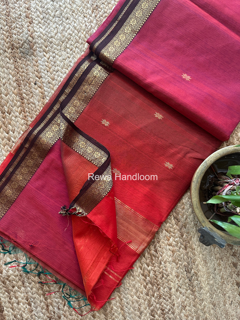 Maheshwari Aami Butti Saree