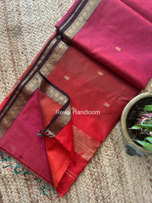 Maheshwari Aami Butti Saree