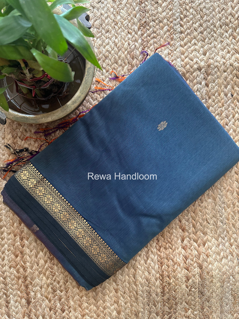 Maheshwari Gray Aami Butti Saree SBT00106