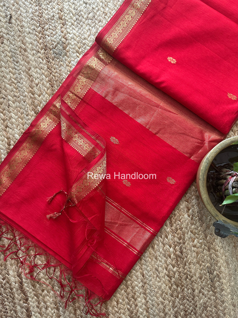Maheshwari Aami Butti Saree