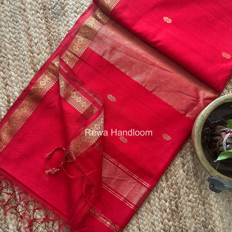 Maheshwari Aami Butti Saree