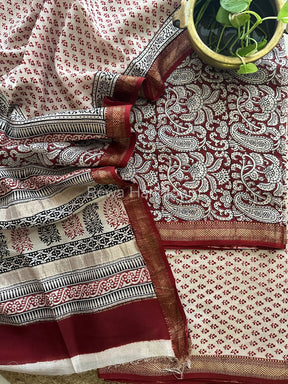 Maheshwari Bagh Print Suit