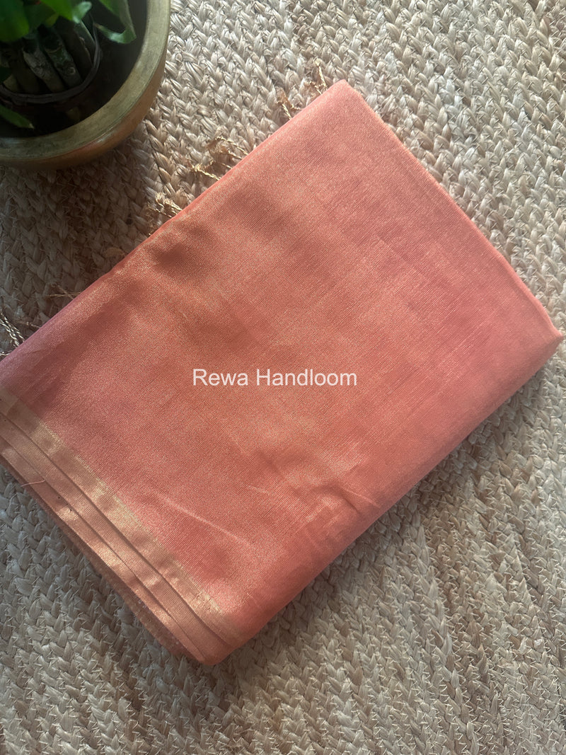 Maheshwari Pich Tissue Saree TS047