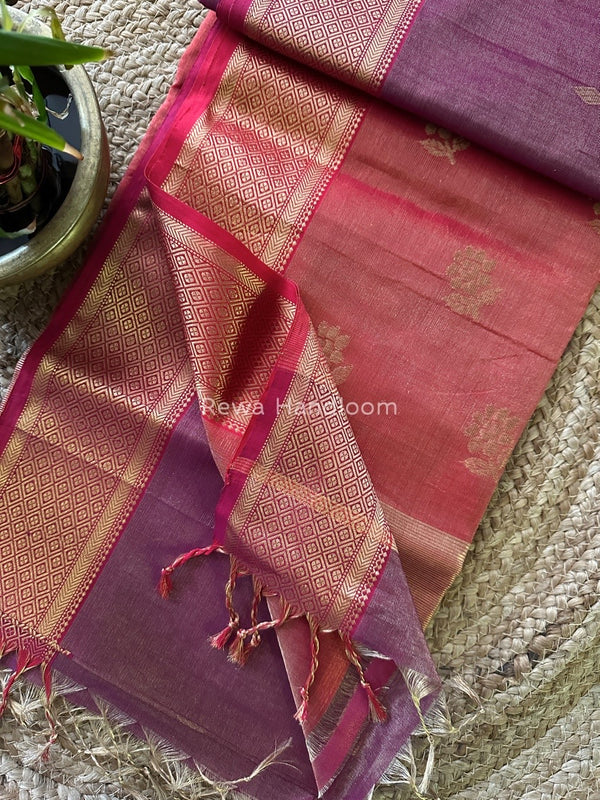 Maheshwari Tissue Silk Saree