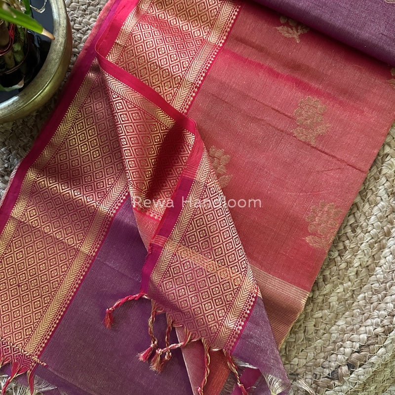 Maheshwari Tissue Silk Saree