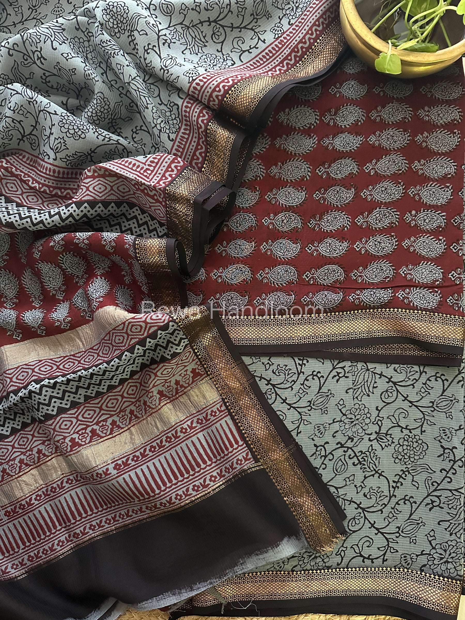 Maheshwari Bagh Print Suit