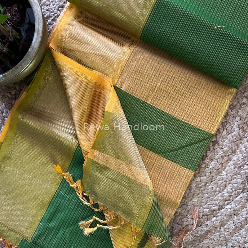 Exclusive Maheshwari Tissue Silk Saree