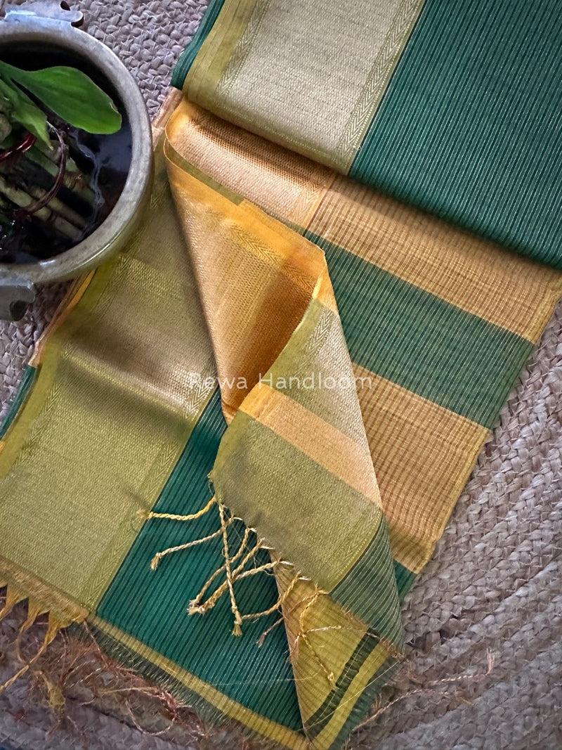 Exclusive Maheshwari Tissue Silk Saree