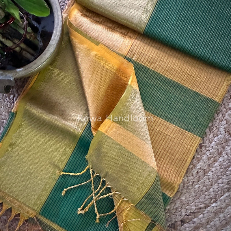 Exclusive Maheshwari Tissue Silk Saree