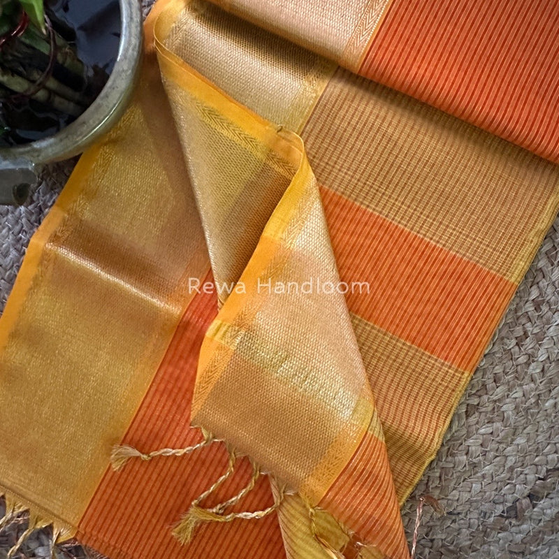 Exclusive Maheshwari Tissue Silk Saree