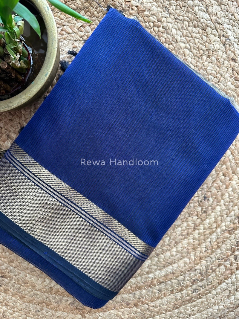 Exclusive Maheswari Self Checks Saree