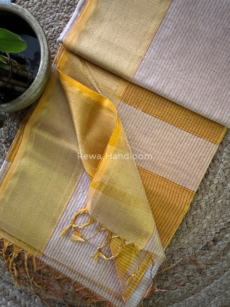 Exclusive Maheshwari Tissue Silk Saree