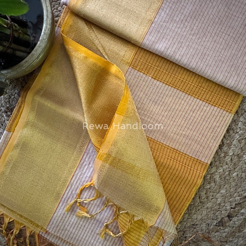 Exclusive Maheshwari Tissue Silk Saree