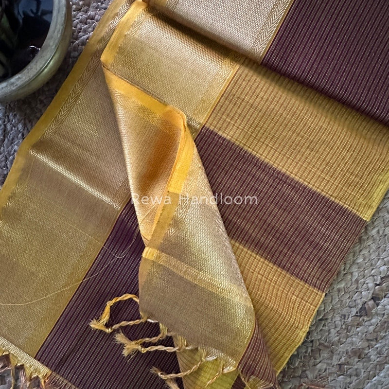 Exclusive Maheshwari Tissue Silk Saree