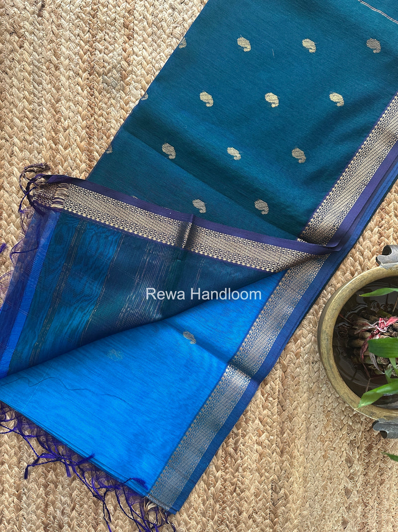 Maheshwari Morpankhi Aami Butti Saree SBT00113