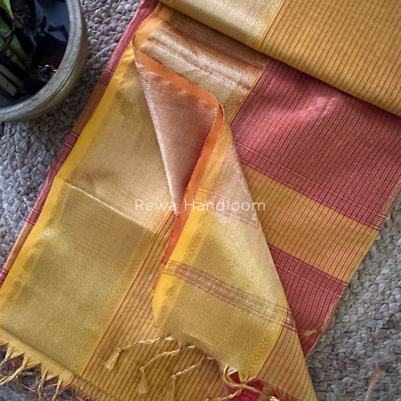 Exclusive Maheshwari Tissue Silk Saree