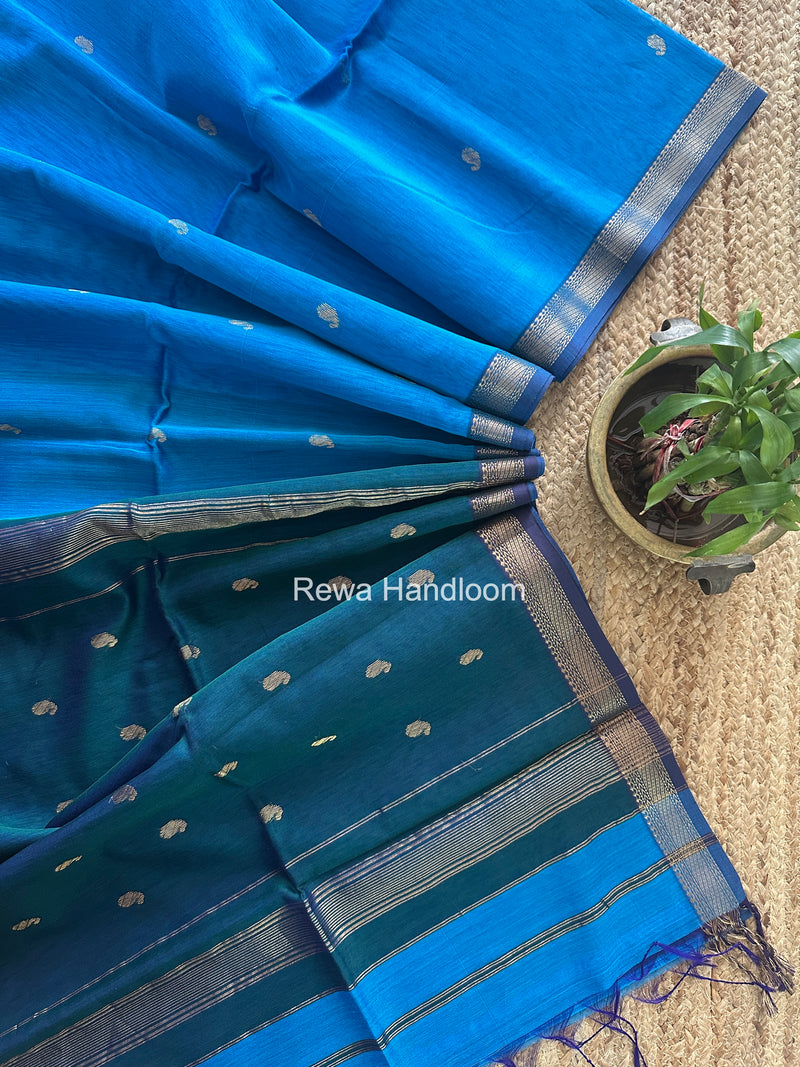Maheshwari Morpankhi Aami Butti Saree SBT00113
